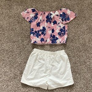 shein short and shirt set